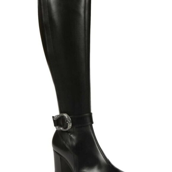 $1869 Gucci Dionysus tall Elegant black boots Sz 37.5 Sz 7.5 New with Box - Picture 4 of 13